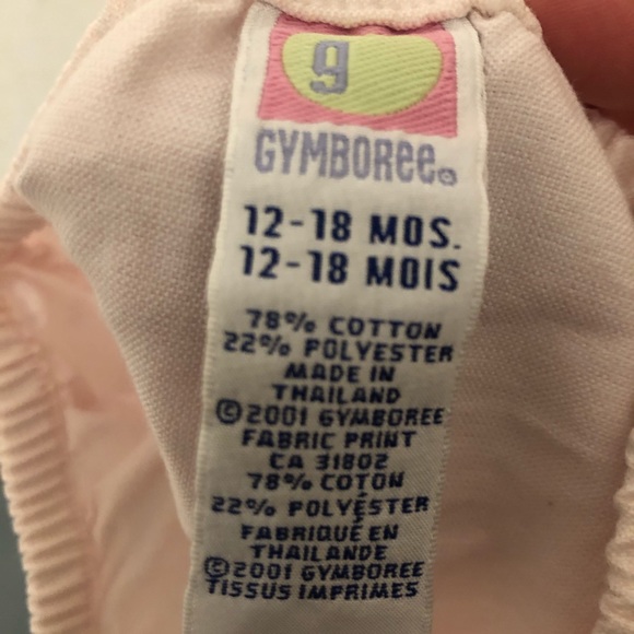 Gymboree Pink Girls Swim Bottoms - Picture 3 of 3